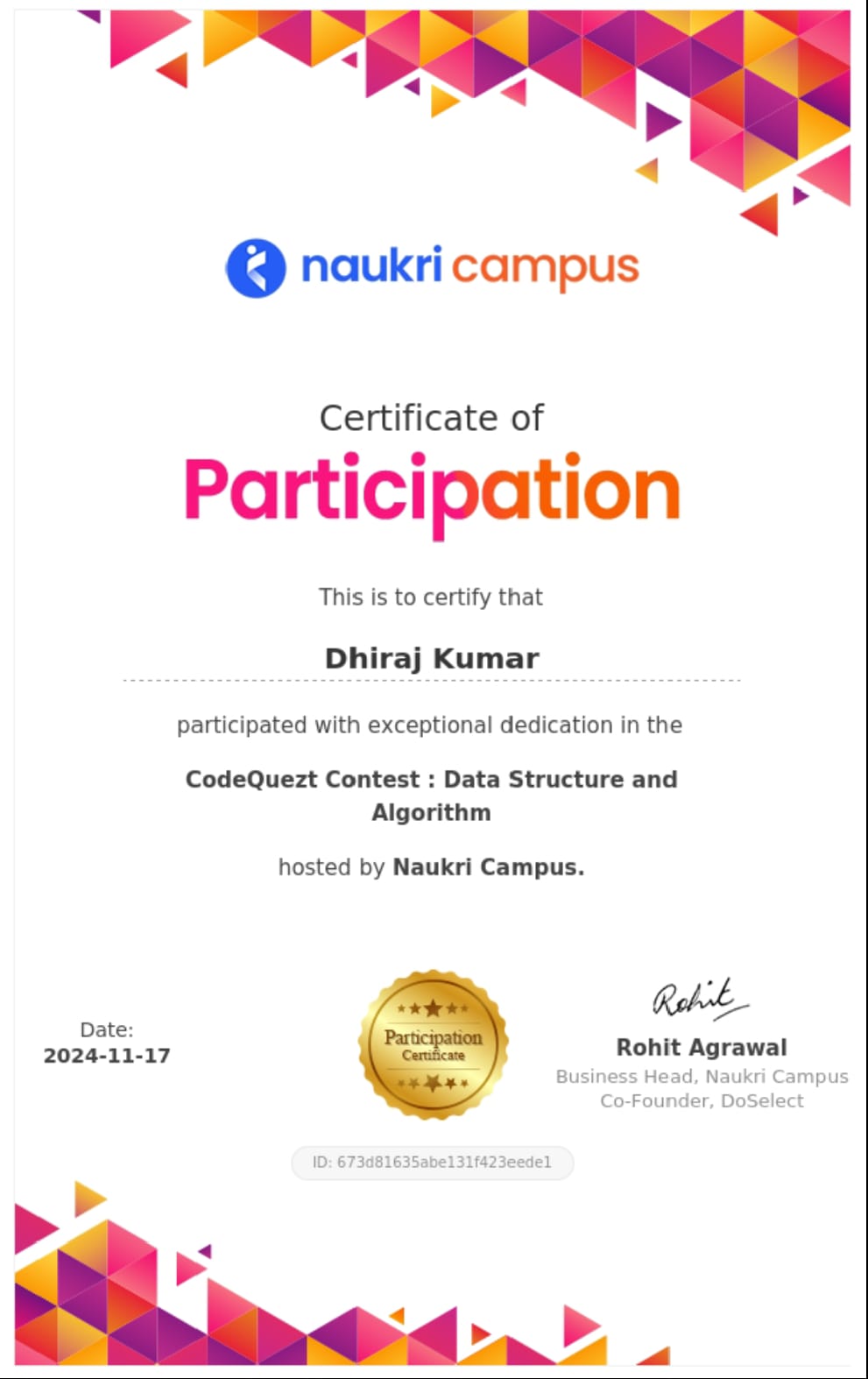Certification 24